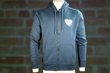 Heart Albion Full Zip Hoodie